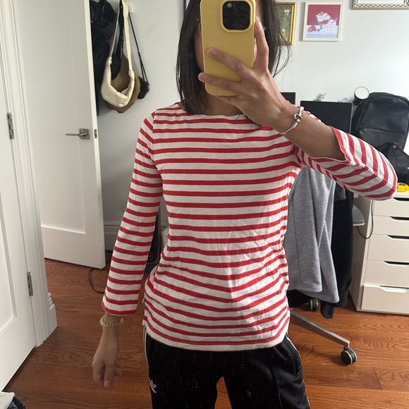 J CREW STRIPED SHIRT - Picture 1 of 5